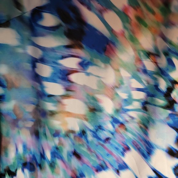 Calvin Klein 2XL Scuba Print Dress - Missing Size and Label Tag - Picture 6 of 11